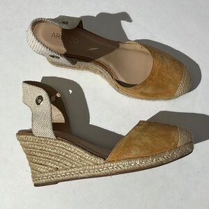 Arezzo Made in Spain womens espadrilles summer sandals heels sz 40 NEW! shoes